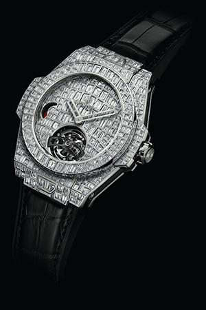 Hublot تكشف عن ساعة فاخرة ومعطف جلدي مقابل مليون دولار